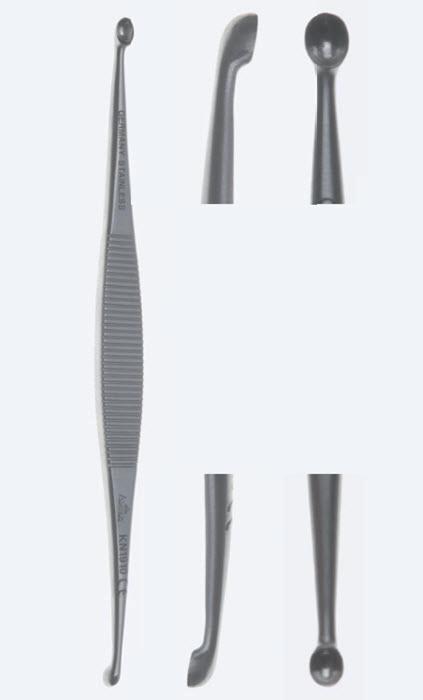 Гачки (кюретки) кісткові Williger, фіг. 1 / фіг. 2, ширина 3,5 х 7,0 мм / 2,5 х 4,0 мм, загальна довжина 145 мм. Бренд - Asanus Medizintechnik Gmb, Німеччина